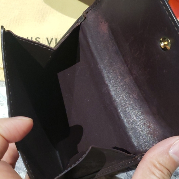Authentic Louis Vuitton Vernis tri-fold wallet - Picture 5 of 8